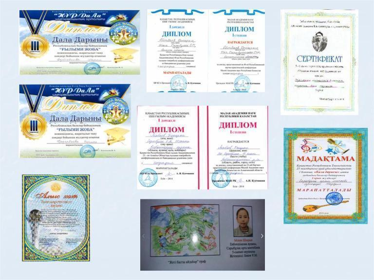 оқушылар жетістіктері